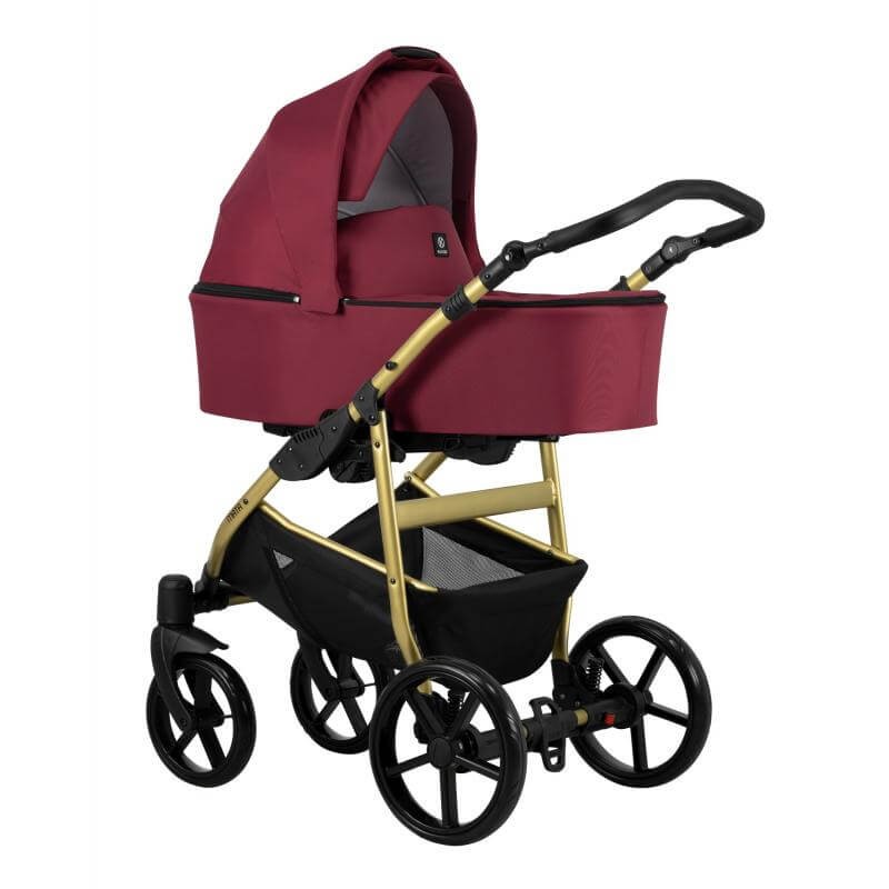 Kunert Mata Kombi-Kinderwagen Gold + Bordo