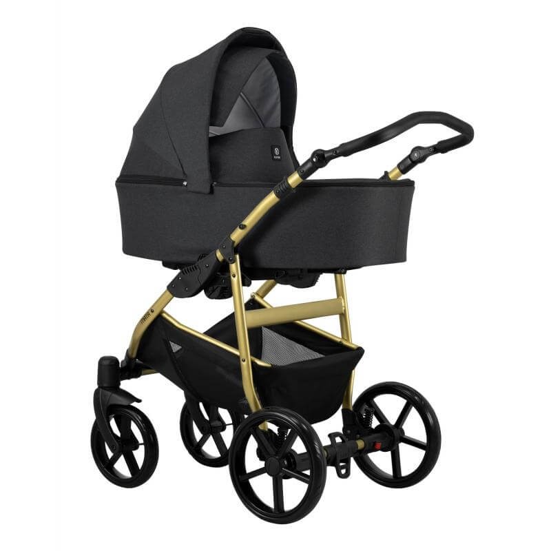 Kunert Mata Kombi-Kinderwagen Gold + Graphite