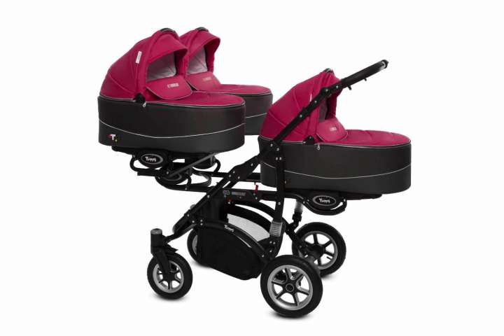 Drillingskinderwagen, Kinderwagen Drillinge - fashion Trippy