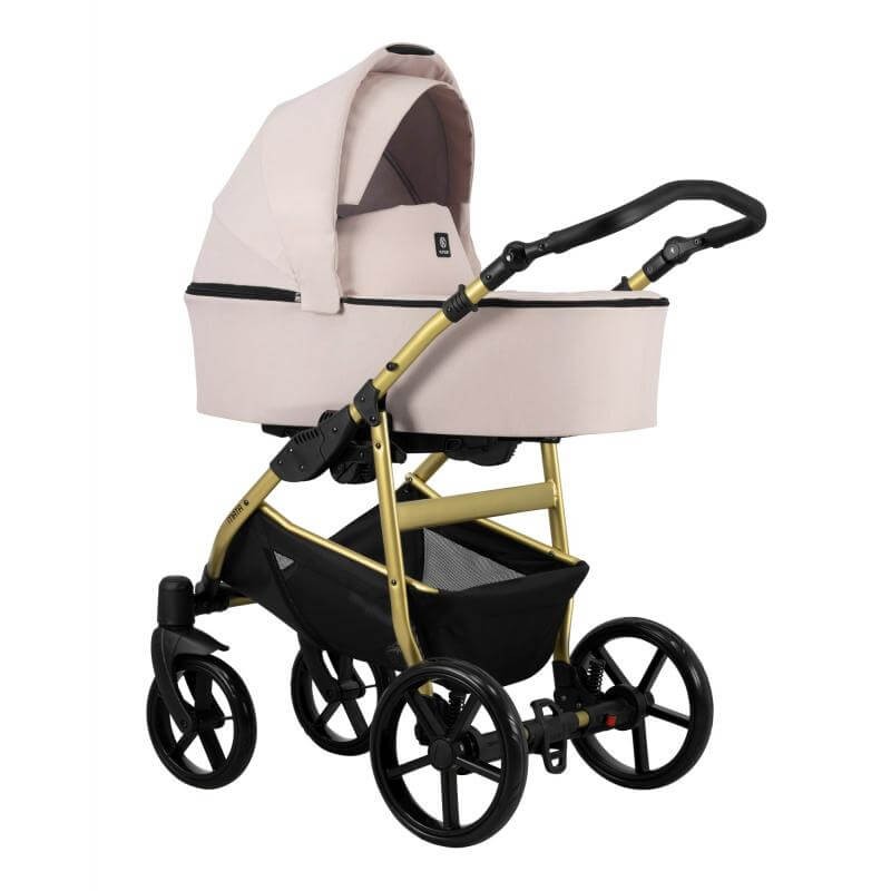 Kunert Mata Kombi-Kinderwagen Gold + Blush