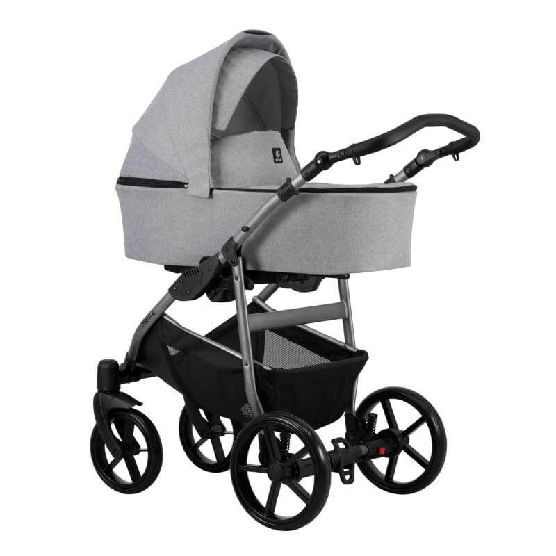 Kunert Mata Kombi-Kinderwagen Graphite + Grey